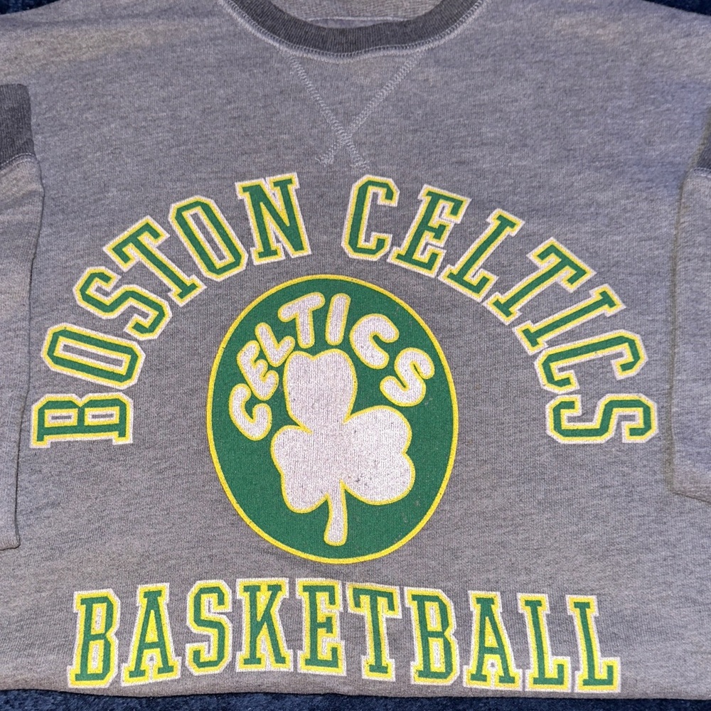 Celtics NBA Gray Men's Sweatshirt